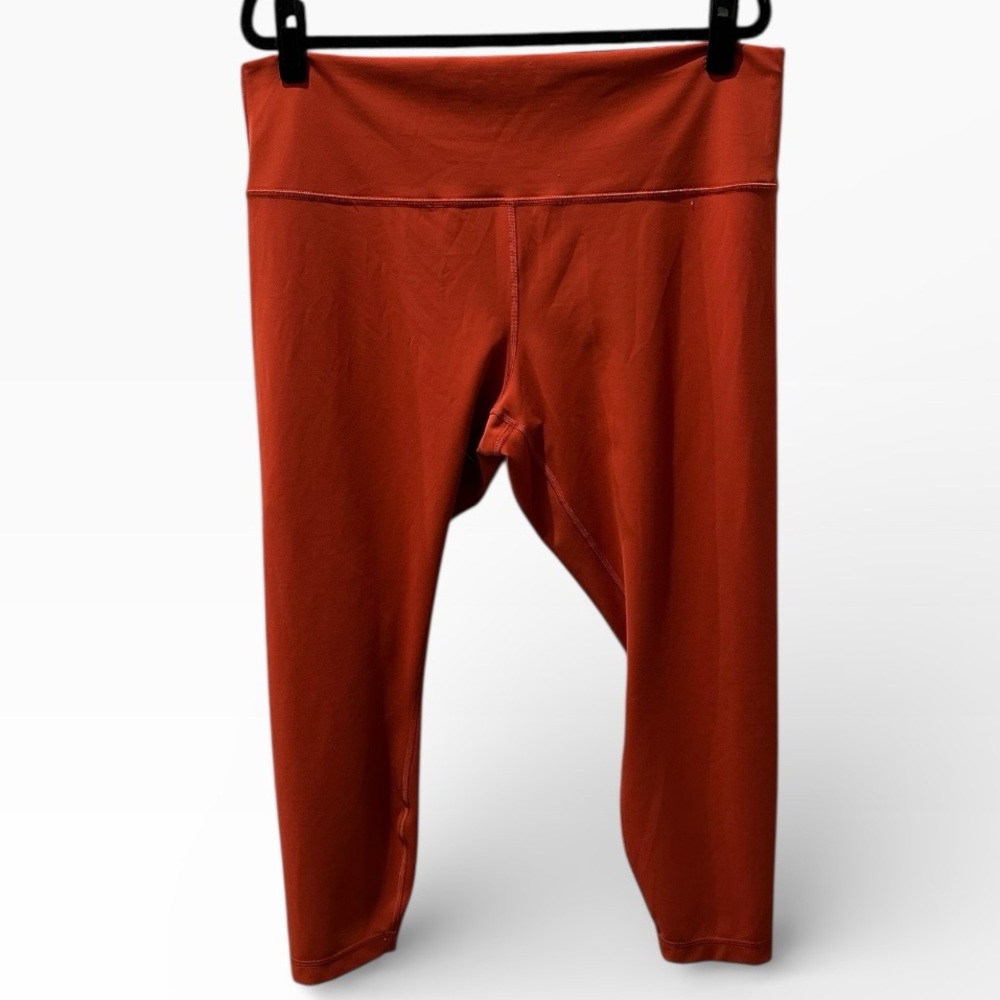 Lululemon Wunder Under Leggings Size 20 Canyon Orange High Rise Full Length